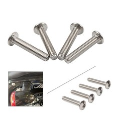 Rear Fender Bolt Screw 4PCS