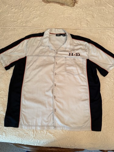 Harley davidson buttondown - harley,