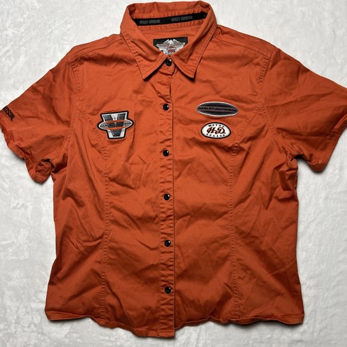 Harley davidson women orange - women's,